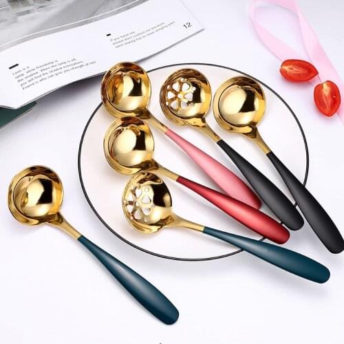 304 stainless steel spoon spoon small soup spoon creative household hot pot spoon public porridge spoon