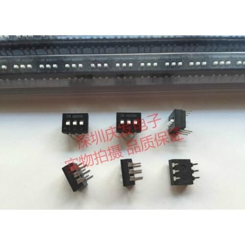 Original new 100% dial up switch KSD03H silver plated foot inserted directly into 3 bit 3P toggle switch 2.54mm