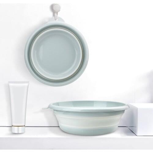 For Tourism Outdoor Fishing Promotion Camping Car Wash Bucket Portable PP Folding Laundry Tub Save Space Foldable Basin