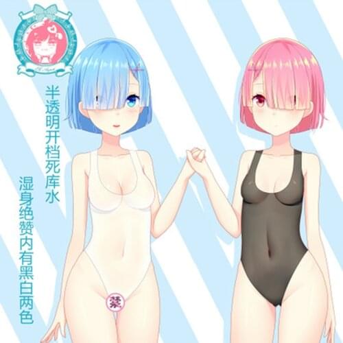 Re:Life in a different world from zero Japanese female students one-piececosplay Rem Animation surrounding