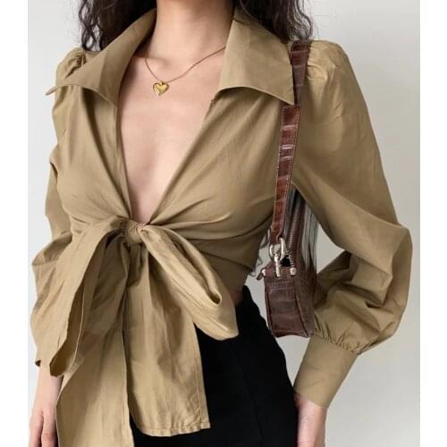 XUXI Blouses With Sleeves