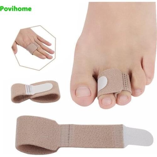 1/4/6pcsToe Splint Straightener Velvet Cotton Material Hammer Toe Hallux Valgus Corrector Bandage Toe Separator Splint Care Tool