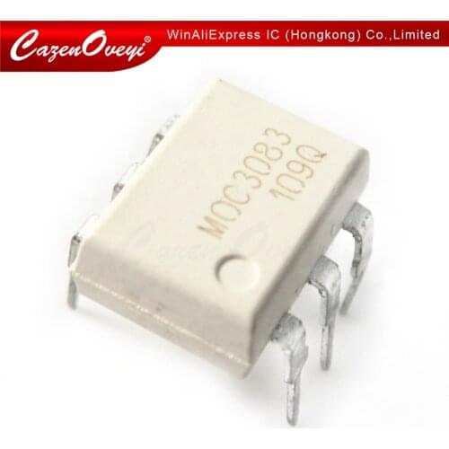 10pcs/lot MOC3083 EL3083 DIP-6 In Stock