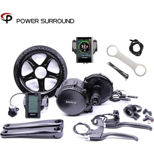 36V500W 8FUN mid drive motor wholesale center motor/mit Bafang BBS02B Mittelmotoren-BBS-02 electric motor for bike