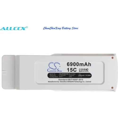 Cameron Sino 6900mAh Battery for Blade BLH8619,BLH8660,BLH8665,BLH8670,BLH8675,BLH8675EU,BLH8680, Camera Drone, C-Go3 4K,ST-10