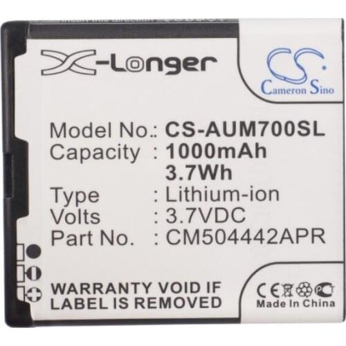 Cameron Sino 1000mAh battery for AMPLICOMMS PowerTel M6900 M7000 CM504442APR Mobile, SmartPhone Battery