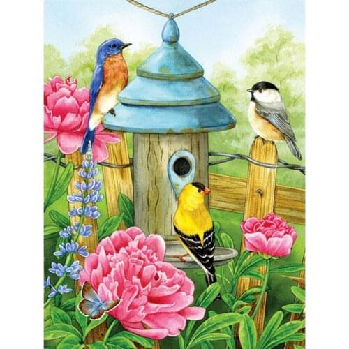 Diamond Painting Bird Mosaic Sale 5D DIY Diamond Embroidery Flower Animal Cross Stitch Sunflower Home Decor Gift