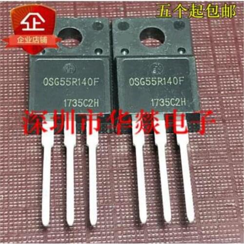 Free shipping 20PCS OSG55R140F TO-220F 550V 23A