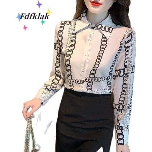 Женские шифоновые блузки Fdfklak China At AliExpress