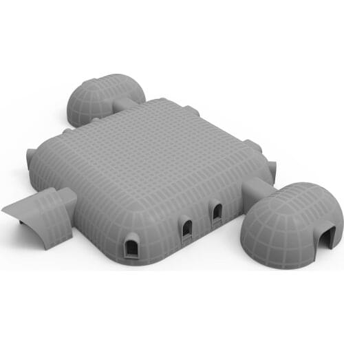 Dome House For Garden 6m diemeter Hotel New prefab Tent （379 square meters