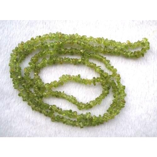 Natural Peridot Free Form 4x5mm to 4x9mm Loose Beads For Jewelry Making DIY Bracelet Necklace Earrings