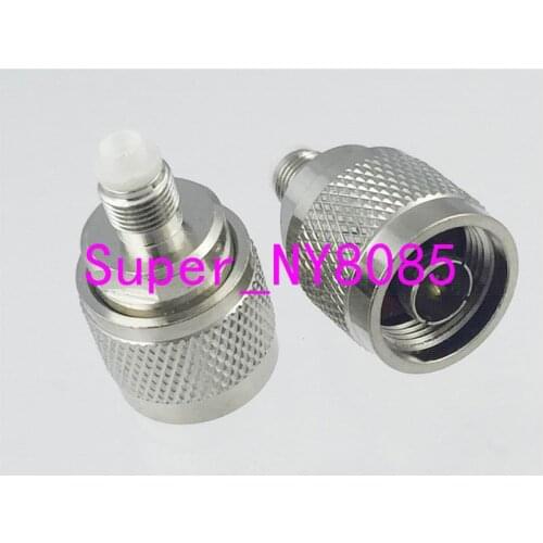 10pcs Conversion Adapter FME female jack to N male straight RF connector for Communication