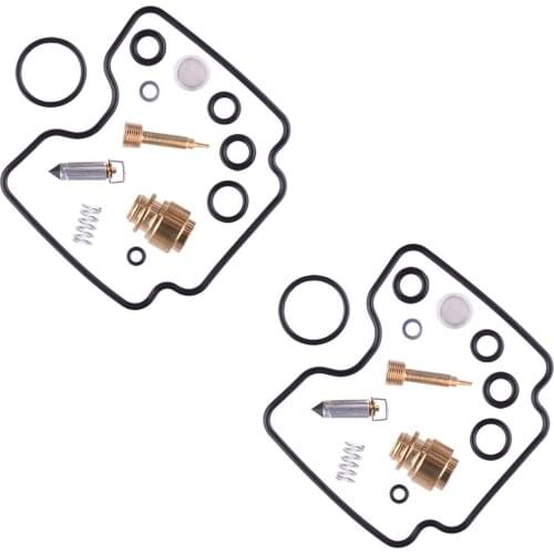 Beler 2Sets Carburetor Carb Repair Kits Fit For Yamaha V-Star 1100 XVS1100 1999 2000 2001 2002 2003 2004 2005