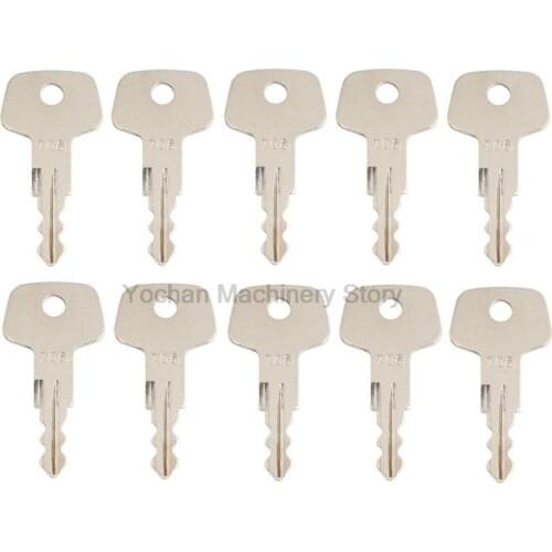 10 Keys 706 For Liebherr Industrial Construction Fuel Cap Model J2
