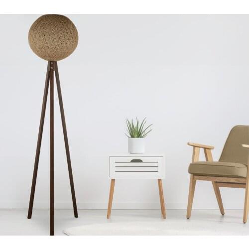 Saint Belisama Pallina Floor Lamp Jute