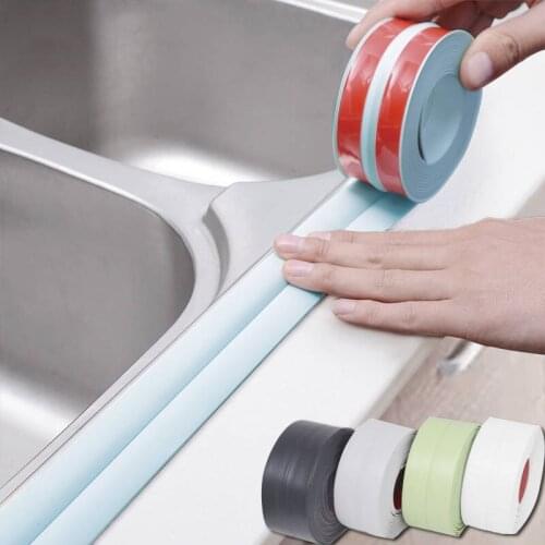 Waterproof Oil Proof Tape Strip Kitchen Sink Paste Gap Beauty Seam Bathroom Toilet Paste Mold Tape