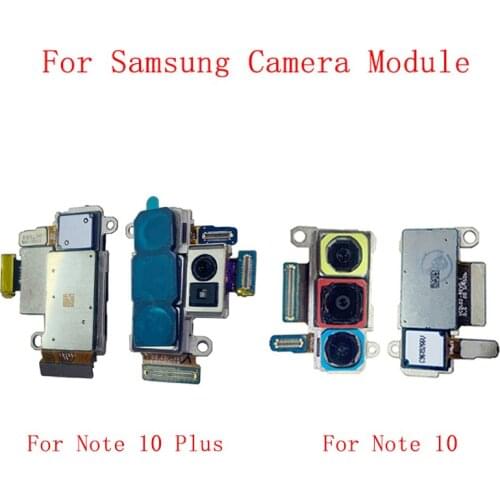 Back Rear Front Camera Flex Cable For Samsung Note 10 Note 10 Plus Main Big Small Camera Module Repair Parts
