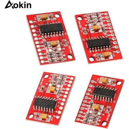 10 Pcs AM8403 Super Mini Digital Power Amplifier Board Small Power Amplifier Board DC2.5-5.5 V USB Power Supply Dual Channel