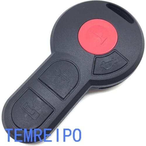 10pcs/lot Replacement 2 Buttons Remote Car Key shell Case FOB Shell For Vol kswagen Beetle Cabrio Golf Jet ta Passat