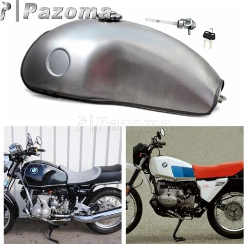 10L 2.6 Gal Motorcycle Steel Fuel Tank Universal Oil Gas Tank for Yamaha Suzuki Honda Cafe Racer