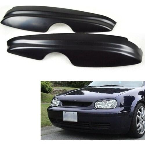 Car Headlight head light lamp Eyebrow Sticker Decoration Cover Trim for Golf 4 MK4 IV 1999-2004