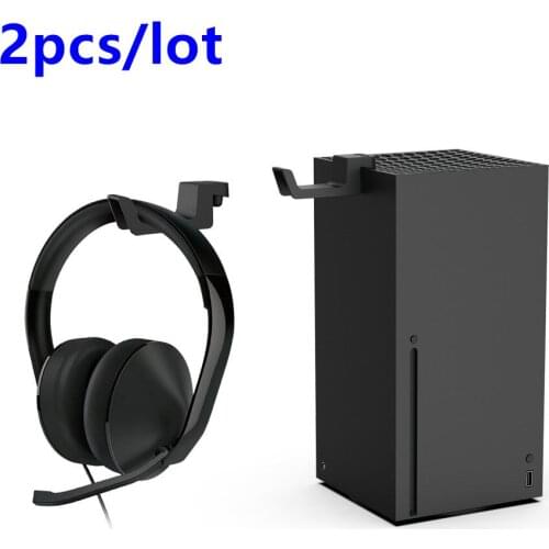 For Xbox series X Console For Xboxseries X Headphone Holder Hanger Storage Hook Rack Earphone Collection Space Saving 2pcs