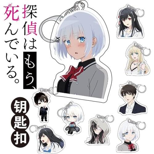 The Detective Is Already Dead Tantei Wa Mou Shindeiru Acrylic Pendant Figure Keychain Keyring Collection Model Toy Gifts