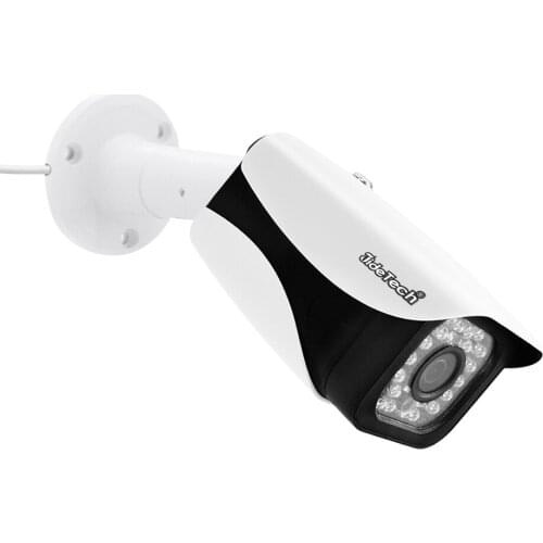 JideTech POE IP CCTV Camera Mini Bullet Home Safety System Monitoring IP66 Waterproof HD 2MP 1080P Bullet Camera Night Vision