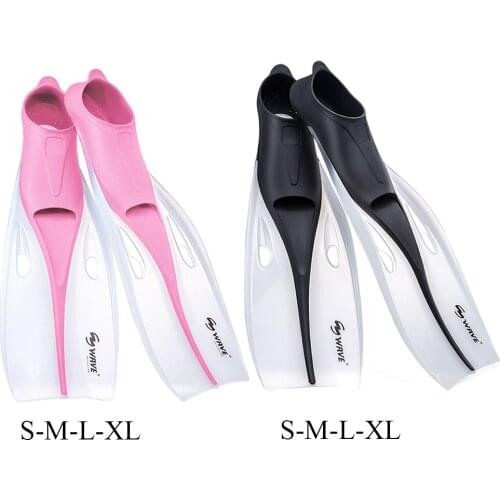 Adult Snorkeling Full Foot Flippers Swim Comfortable Scuba Diving Flippers Snorkeling Equipment Water Sports Accessory
