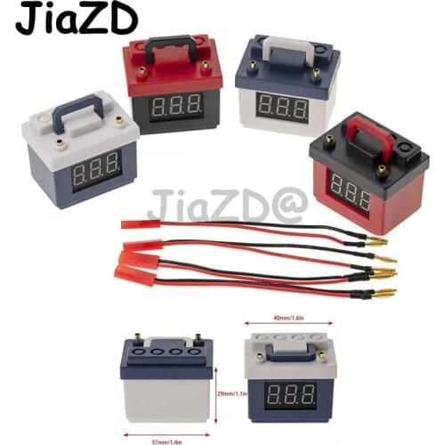 Simulation battery model decoration LIPO For 1/10 RC Crawler Traxxas TRX4 TRX6 SCX10 III 90046 RC4WD D90 TF2 RC Truck Car DIY