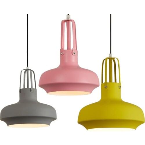 Post-modern Denmark Designer Loft Aluminum E27 Pendant Light For Dining Room Bar Living Room Dia 25/35/45cm 1501