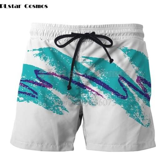 PLstar Cosmos Drop shipping 2018 summer New style Mens Womens Shorts 90s Paper Cup Hoodie Print 3d Casual Cool shorts SKK13