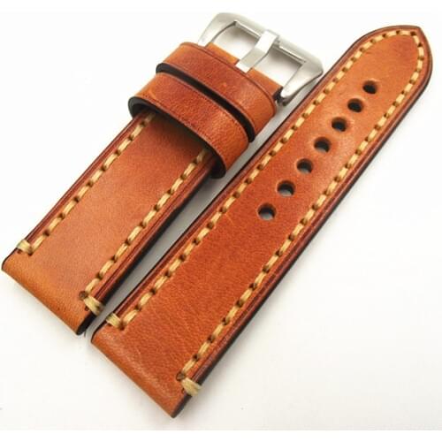 1PCS 20MM 22MM 24MM 26MM genuine leather Cow leather Watch band watch strap man watch straps -171114WS