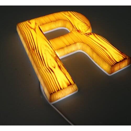 Led Acrylic Business Wall Signs Logo Indoor Led Office Sign Custom Acrylic Logo Sign