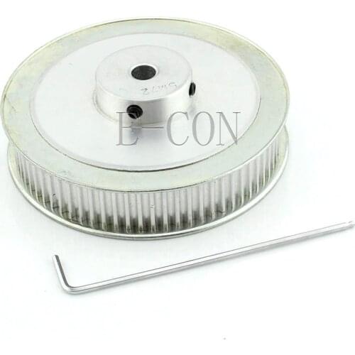 1pcs HTD5M Timing Pulley 72teeth Synchronization Alumium Bore 8mm/10mm/12mm/12.7mm/14mm/15mm/17mm/20mm Teeth Width 16mm