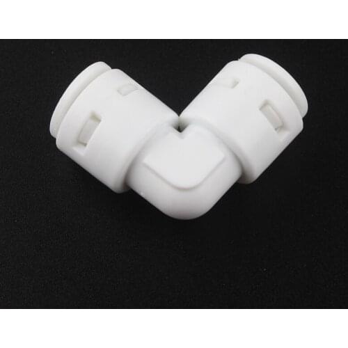 3Pcs 3/8'' Hose Elbow Slip Lock Quick Connector Food Grade Water Purifier Hose Fittings Pneumatic Pipe Connection Adapter