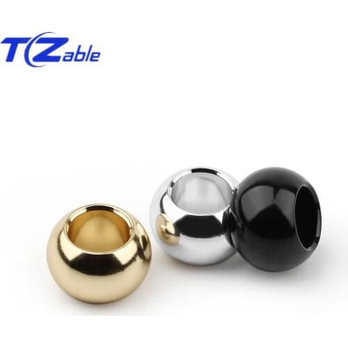 4MM Aperture Harness Adapter 4 Strand Metal Ball Dispenser Slider For 4 Strands Earphones Audio Line Audio And Video Connectors