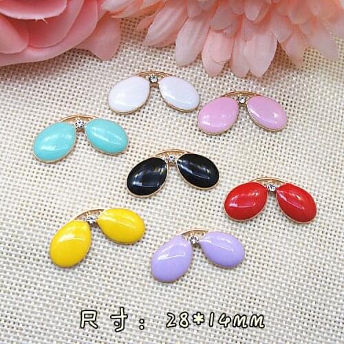 Pet Diy accessories glasses accessories tire Dog hair hoop material following from sticking 50pcs