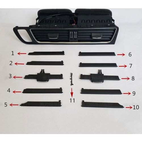 For Audi Q5 2009 2010 2011 2012 2013 2014 2015 2016 2017 Front Air Conditioner A/C Outlet Air Conditioning Vents Accessories