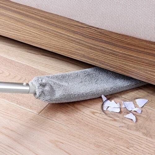 Dust Remove Brush Household Cleaning Tools Chicken Feather Zen Bed Bottom Gap Retractable Long Artifact
