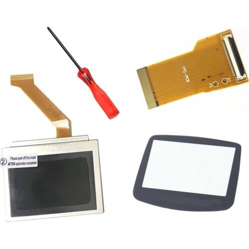 Gamepad LCD Backlight Kit 32/40 Pin for GBA SP AGS-101 High Light Backlight Screen Replacement MOD lcd for Nintendo GBA Screen
