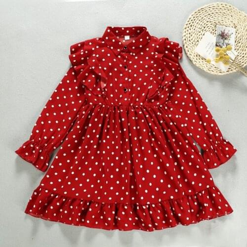 Baby Girls Multi-layer Lace Clothes Summer Ruffles long Sleeve Red Dress Elegant Cute Princess Party Tutu Valentines Day Dress