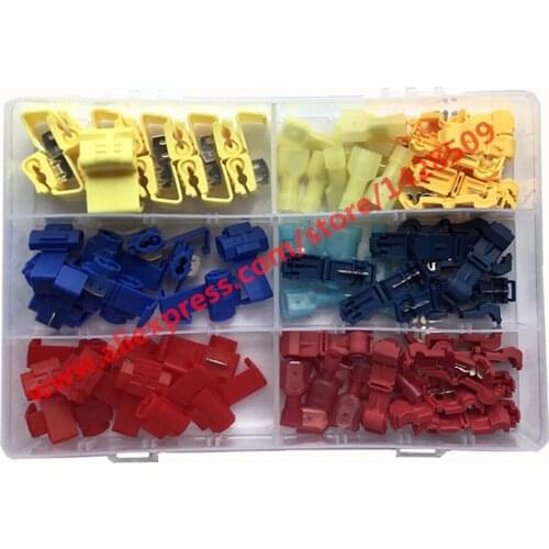 Multi-packed Wire Cable Connectors Terminals Crimp Scotch Lock Quick Splice Electrical T style connection terminal