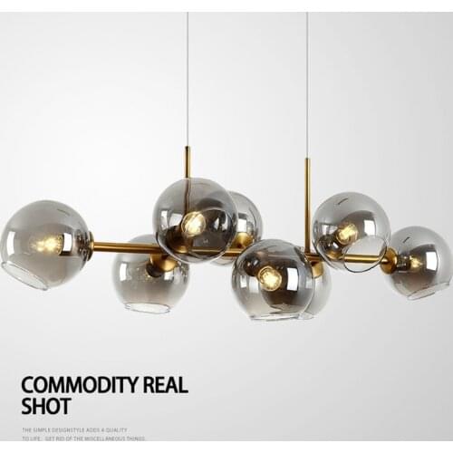 Novelty Magic Bean Chandeliers Individuality Restaurant Lobby Luxury Bar Cafe lighting Home Decorate Hangning Lamps lustre