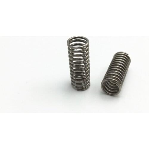 10pcs*3D Printer Bed Levelling Springs 22mm Long, Firm Tension for DIY Rostock, Prusa Mendel, Huxley 3d printer