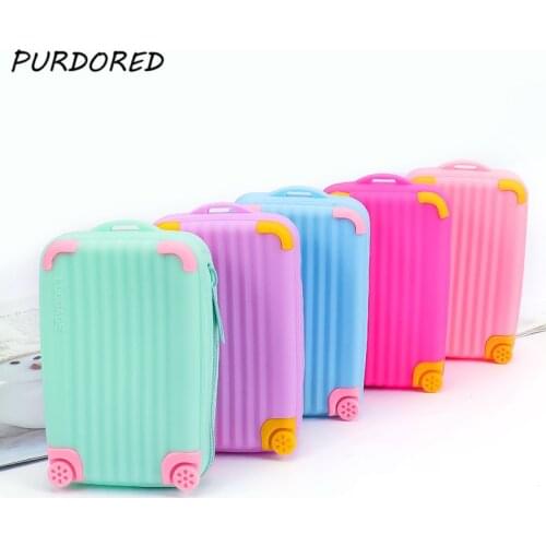 PURDORED Compact Suitcases