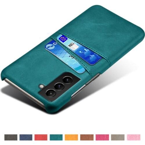 Luxury Retro PU Leather Cover For Samsung S21 FE 5G S21 Plus Card Slots Wallet Case For Galaxy S21 Ultra S21+ S21fe 5G Funda