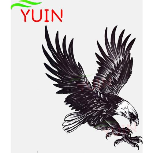 Hand-Painted Wingswing Eagle Car Sticker Personality Cars Accessory PVC Bumper Decoration High Quality Waterproof Decal 16*13cm