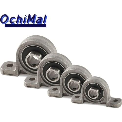 1PCS/2PCS/4PCS Zinc Alloy Mounted Bearings Shaft Support KFL08 KP08 Diameter 8mm-30mm Bore Ball Bearing Pillow Block Housing