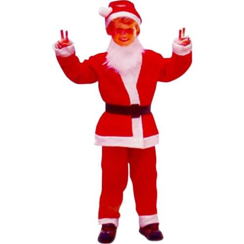 2018 Christmas Clothing Set for Kids Children New Santa christmas decorations for hom Top Quality Boys Costume Suit New Year